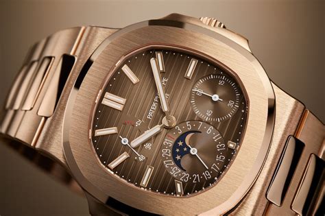 patek philippe nautilus gold brown|Patek Philippe Nautilus price list.